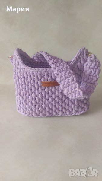 Плетена дамска чанта , снимка 1
