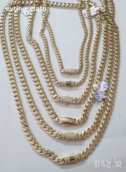 Златни гривни и синджири модел Monaco , снимка 1