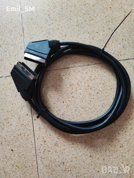 Аудио видео кабел SCART М/М CV701, 1.5 метра и 2.5 метра, снимка 1