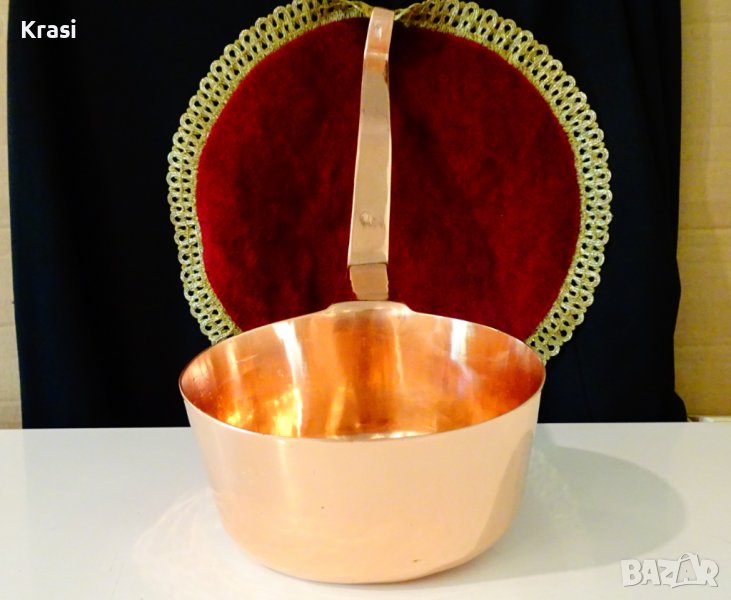 Медна тенджера,меден тиган,медна касерола., снимка 1