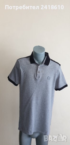 Armani Exchange A/X Pique Cotton Mens Size L/XL ОРИГИНАЛ! Мъжка Тениска!, снимка 1