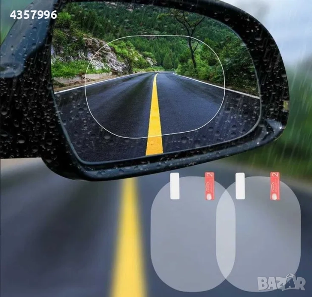 Защитно фолио против замъгляване 2бр., снимка 1