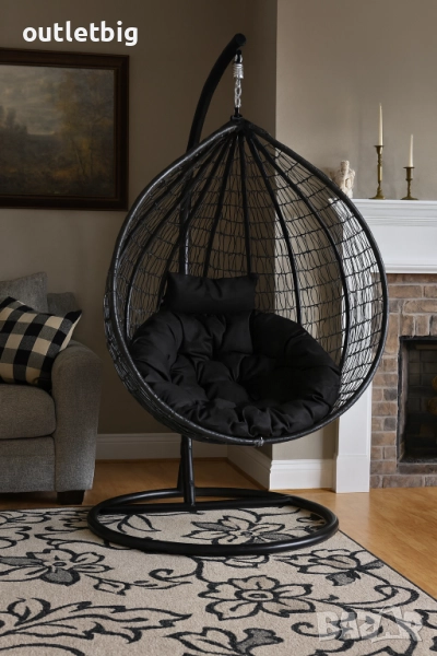 Градинска висяща люлка тип гнездо,яйце–Промоция!, снимка 1