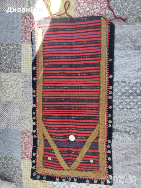 Автентична престилка за носия с монети, снимка 1