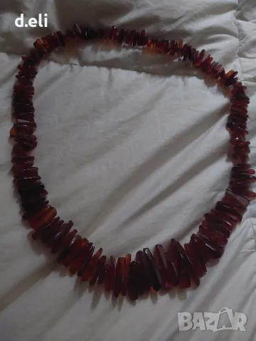 Две изключителни колиета Кехлибар , снимка 2 - Колиета, медальони, синджири - 48136014