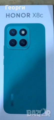 Honor X8C 8/256,зелен,3 години гаранция, нов телефон, снимка 3 - Други - 52121594
