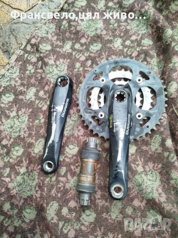 Курбел със средно движение за велосипед колело Shimano 