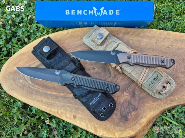 Тактически нож Benchmade Nimravus 140BKSN с текстилна кания,два цвята