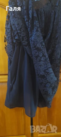 Рокля дантела,  марка VICOLO , тъмно синя, , снимка 5 - Рокли - 51415850