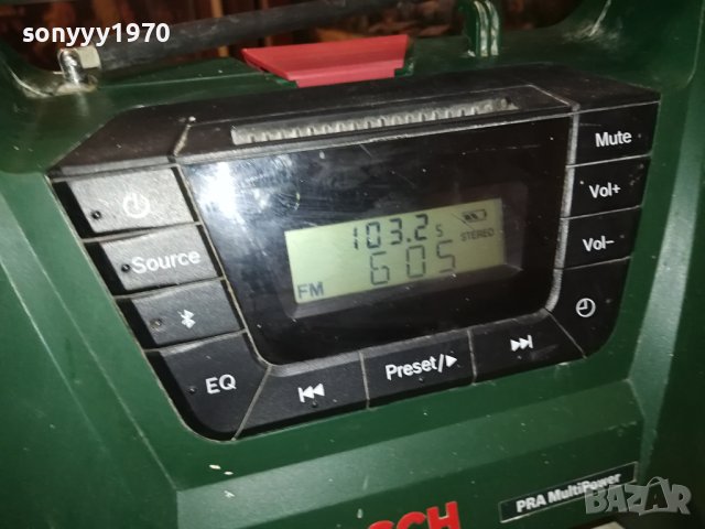 BOSCH PRA MULTIPOWER+BOSCH LI-ION BATTERY ВНОС SWISS 2507230749, снимка 2 - Радиокасетофони, транзистори - 41649665