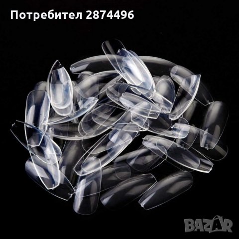 3188 Комплектът 100 броя фалшиви нокти, снимка 15 - Продукти за маникюр - 35793167
