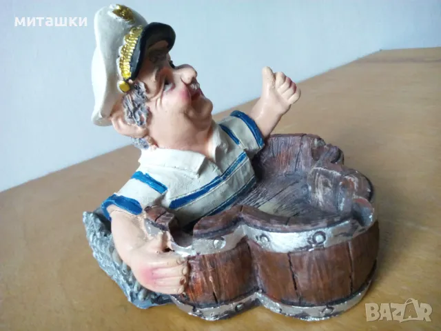 Атрактивен пепелник моряк, снимка 3 - Декорация за дома - 48820531