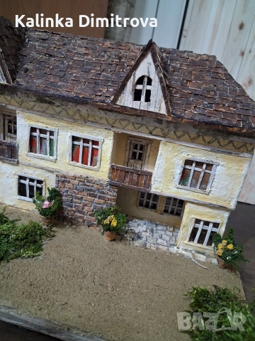 Макети на Възрожденски къщи-ръчна изработка., снимка 10 - Декорация за дома - 53227582