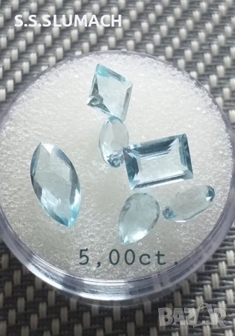  Син топаз 5ct., снимка 1
