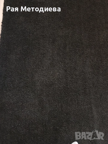 черен килим със сребристо ламе 130/190 см, снимка 6 - Килими - 52818702