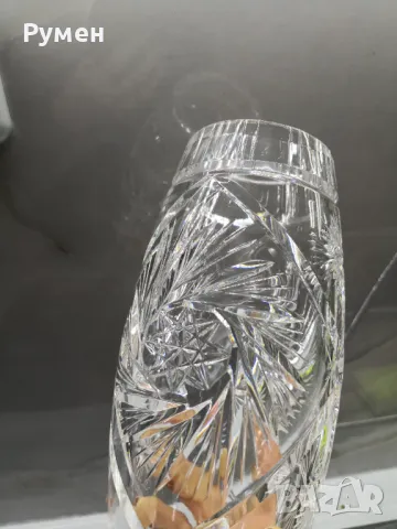 Кристални вази , снимка 2 - Вази - 49590764