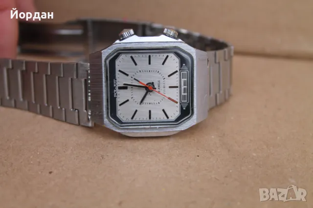 СССР мъжки ръчен часовник ''Полет сигнал'', снимка 11 - Мъжки - 49849228