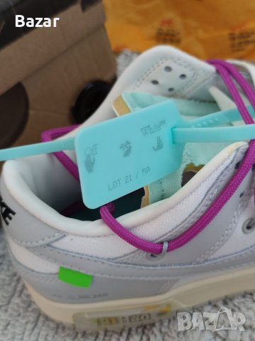 Nike Dunk Off White 21 Размер 39 Номер 25см Нови Оригинални Дамски Обувки Маратонки Shoes , снимка 3 - Маратонки - 40810477