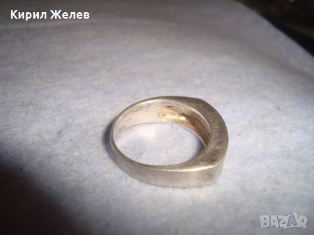 SEZGIN СРЕБЪРЕН АРТ ПРЪСТЕН МАРКОВ СЕЗГИН 925 СРЕБРО925 ОКСИДИРАН ЮВЕЛИРНА БУТИКОВА ИЗРАБОТКА 25968, снимка 13 - Пръстени - 35950931