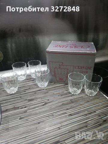 Италиански чаши CRIS-LINE  за вода/безалкохолно/-12броя , снимка 2 - Чаши - 44255881