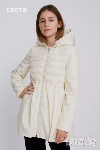 Уникално пролетно яке - крем