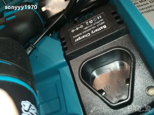 ВИНТОВЕРТ С 2 БАТЕРИИ ЗАРЯДНО И ИНСТРУМЕНТИ 2703251715, снимка 9 - Винтоверти - 49665154