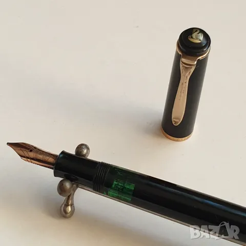 Писалка Pelikan М200 със златен писец 14 карата, снимка 7 - Антикварни и старинни предмети - 48927575