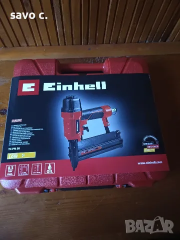 Продавам! Пневматичен такер Einhell TC-PN 50