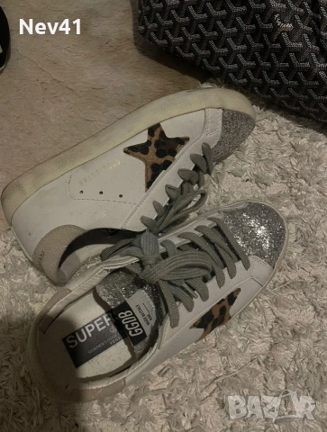 Дамски маратонки №38 – стил Golden Goose, много запазени, снимка 3 - Маратонки - 53770802