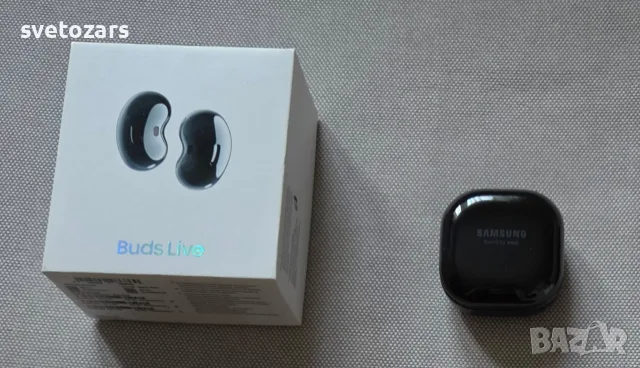 безжични bluetooth слушалки Samsung Galaxy Buds Live - Mystic Black – Пълен комплект, снимка 6 - Bluetooth слушалки - 55848126