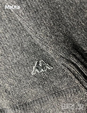 Kappa - Италианска 100% Шетланд Вълна жилетка / L, снимка 3 - Пуловери - 53076552