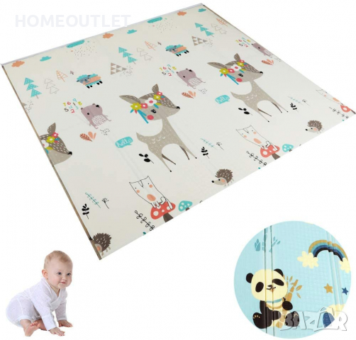 Постелка за игра / плеймат от пяна с две лица от пяна XF0310301X, снимка 7 - Други - 36337792