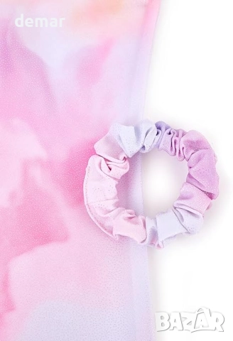 Гимнастически трика Tstiti за момичета, комплект от 2, блестящи детски трика за танци, 7-8 години, снимка 3 - Детски комплекти - 51721188