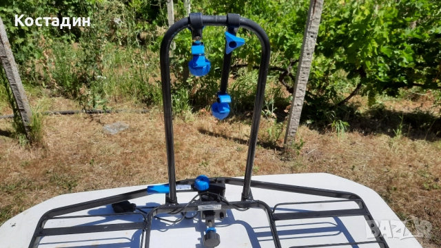 Багажник за колела за теглич euro classic  bike rack  за 2 велосипеда, снимка 3 - Аксесоари и консумативи - 52777523