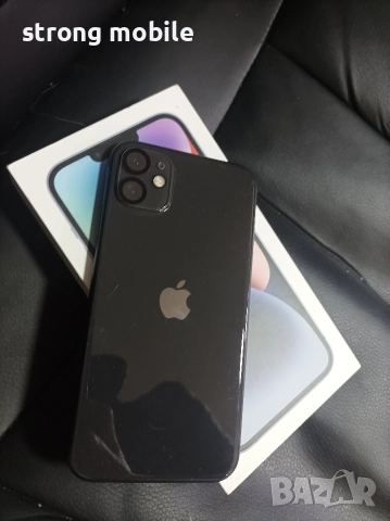 Iphone 11 black 64гб.Гаранция, снимка 2 - Apple iPhone - 52840852