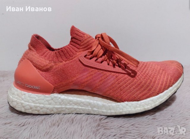 оригинални маратонки  ADIDAS ULTRA BOOST X “SCARLET”  номер 39,5-40 2/3, снимка 1 - Маратонки - 40891078