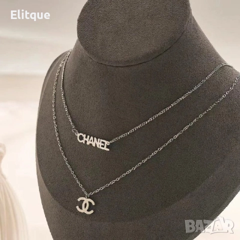 колие от висококачествена стомана chanel , снимка 2 - Колиета, медальони, синджири - 52713292