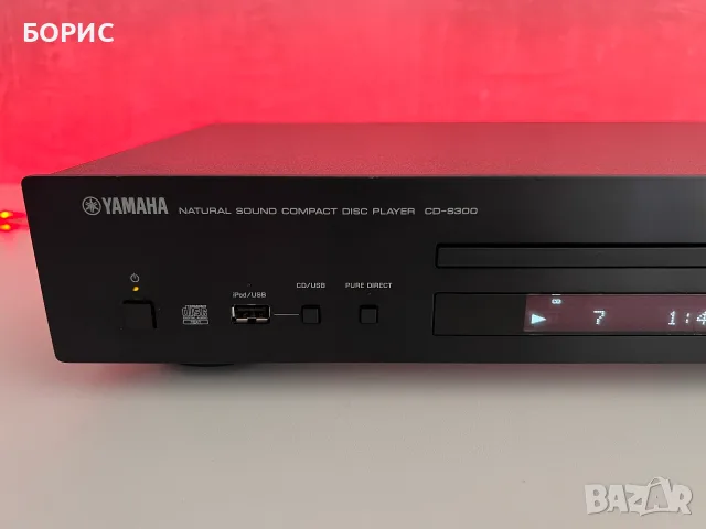 YAMAHA CD-S300 CD USB PLAYER (BLACK), снимка 2 - Декове - 55971069