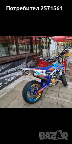 Supermoto Yamaha WR450F, снимка 3 - Мотоциклети и мототехника - 39485843