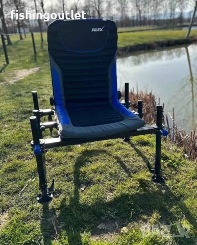 Рибарски фидер стол Fil Fishing AZZURO FEEDER CHAIR 25, снимка 4 - Такъми - 56120743