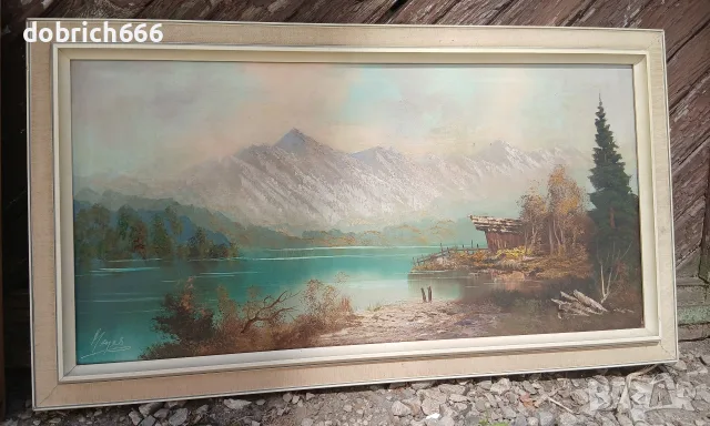 Картина 80/40см на платно, снимка 2 - Картини - 55737726