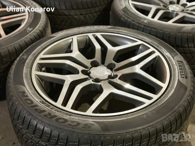 Range Rover 20 цола джанти с гуми Pirelli 275/45 R20, снимка 10 - Гуми и джанти - 53837486