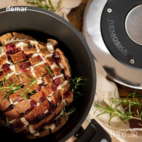 Преносима фурна Remoska Prima (400 W) - 2L черна, незалепващо покритие, снимка 6 - Други - 44807763