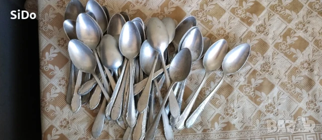 Лот алуминиеви 27 лъжици и 33 вилици, снимка 7 - Прибори за хранене, готвене и сервиране - 50846148