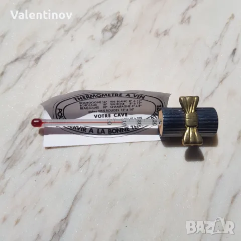 Старинен термометър за вино 