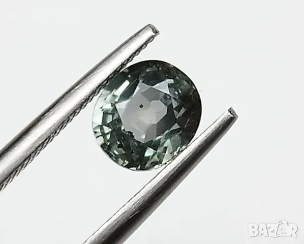 Рядък зелен сапфир с променящ се цвят - 1.10кт.! Сертифициран! Нов!, снимка 10 - Други - 50236823