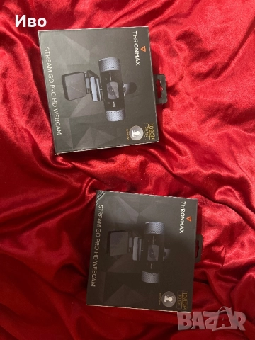 2x THORNMAX Stream Go Pro 1080p 30fps WebCam с автофокус и микрофон