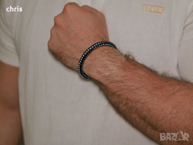 Мъжки бутикови гривни – стил, класа и характер, снимка 5 - Гривни - 52029053