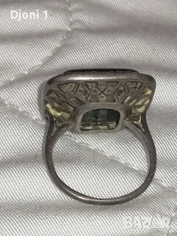 Винтидж сребърен пръстен , снимка 2 - Антикварни и старинни предмети - 53518171