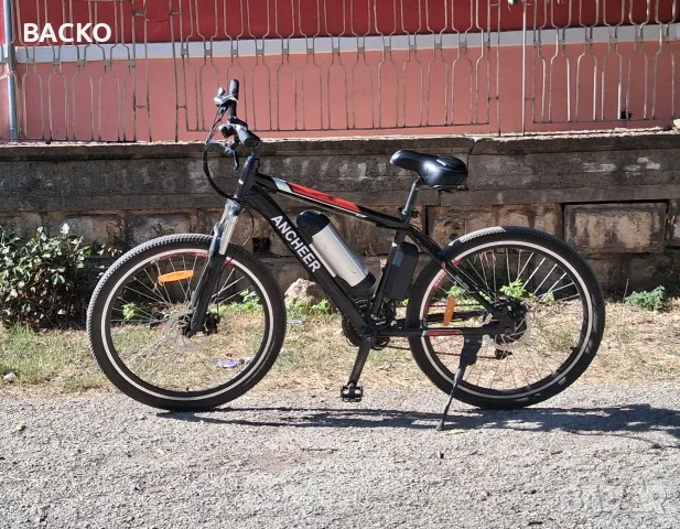 Електрически велосипед ANCHEER 26", снимка 2 - Велосипеди - 56344794